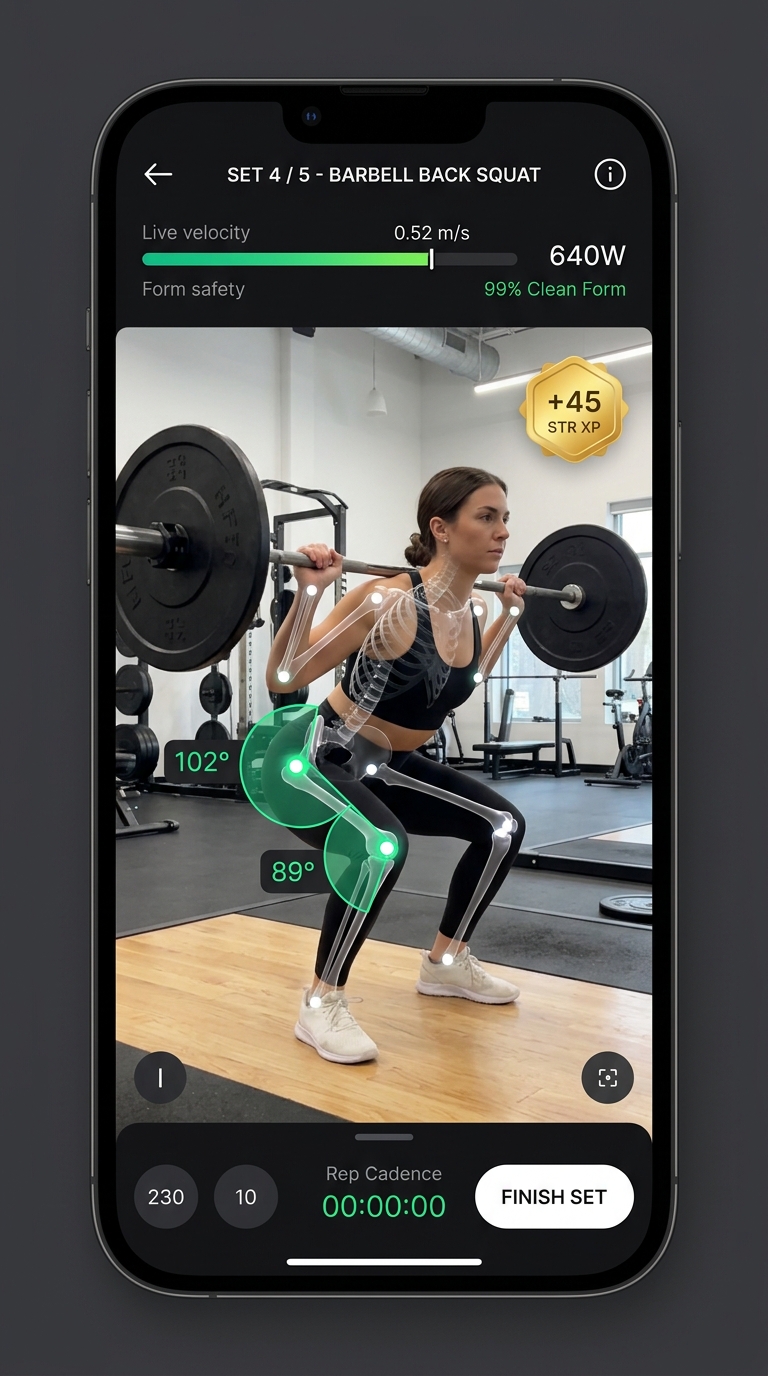 AR Vision Tracking Screen
